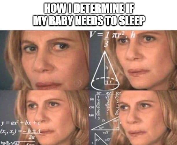 baby sleep meme