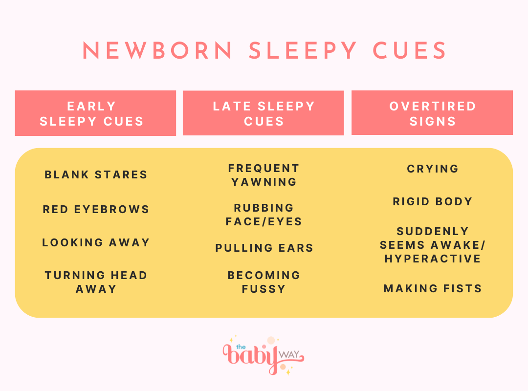 sleepy cues newborn